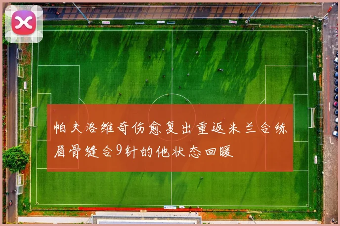 帕夫洛维奇伤愈复出重返米兰合练眉骨缝合9针的他状态回暖